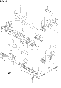 Gear Shifting (Sv1000sk3/Sk4/Sk5)
