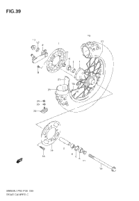 Rear Wheel (Rm85lk7/Lk8/Lk9)