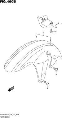 Front Fender (Vzr1800bzl5 E33)
