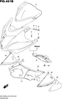 Cowling Body (Gsx1300ral5 E28)