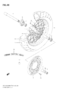Front Wheel (Model K5/K6)