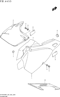 Frame Cover (Dr-Z400s:E33)