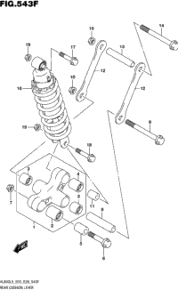 Rear Cushion Lever (Vl800bl5 E28)