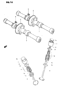 Cam Shaft-Valve