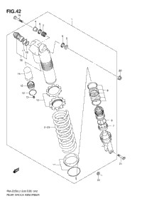 Rear Shock Absorber (Rm-Z250l2 E03)