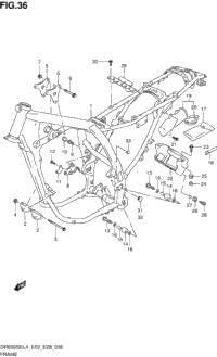 Frame (Dr650sel4 E03)