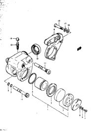 Front Caripers (Gs1000c