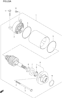 Starting Motor (Model Y)