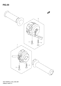 Handle Switch (Gsx1300ral3 E33)