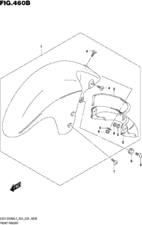Front Fender (Gsx1300ral5 E28)