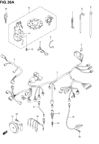 Wiring Harness (Gsf1200sk4/Sk5/Szk5)
