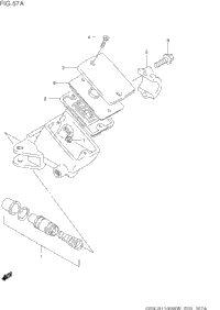 Front Master Cylinder (Model S/T/V/W)