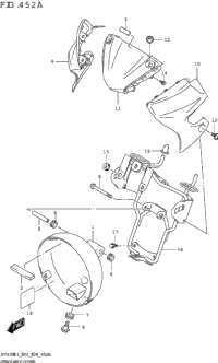 Headlamp Cover (Sv650,Sv650a)