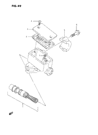 Front Master Cylinder (Model J)