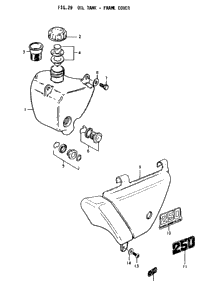 Oil Tank - Frame Cover