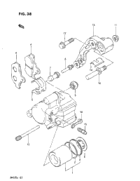 Front Caliper (Model G)