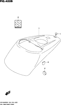 Fuel Tank Front Cover
