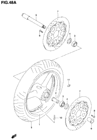 Front Wheel (Model K1)
