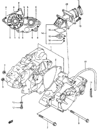 Crankcase (Model K)
