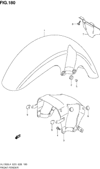 Front Fender (Vl1500l4 E28)
