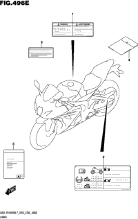 Label (Gsx-R1000rzl7 E28)