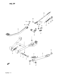 Stand - Rear Brake