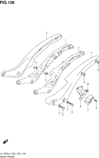 Rear Frame (Vl1500bl4 E03)