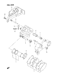 Rear Caliper (Model S)