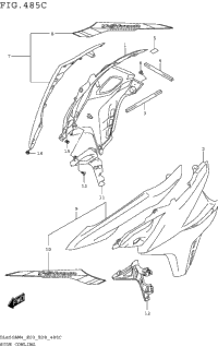 Side Cowling (Dl650am4 E33)