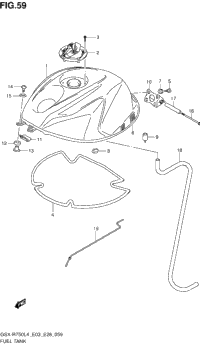 Fuel Tank (Gsx-R750l4 E33)