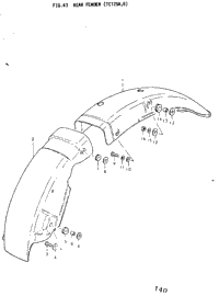 Rear Fender (Tc125a