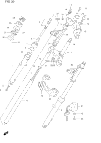 Front Fork (Model M/N/P/R/S)