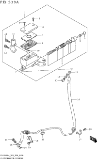 Clutch Master Cylinder (Dl1050rr)