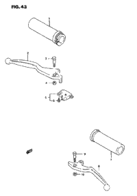 Handle Lever (Model N/P/R)