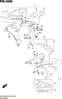 Side Cowling (Gsx-R1000rzl8 E03)