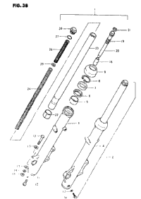 Front Fork (Gs750et)