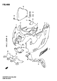 Cowling Body (Model K6)