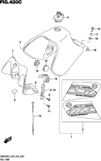 Fuel Tank (Dr650sel9 E33)