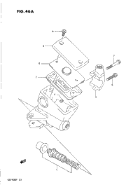 Front Master Cylinder (Model P)