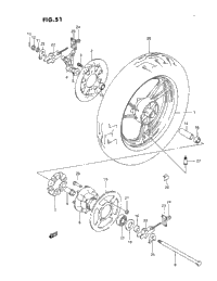 Rear Wheel (J)