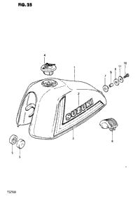 Fuel Tank (Ts250t)