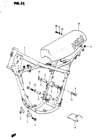 Frame - Seat (Model Z)