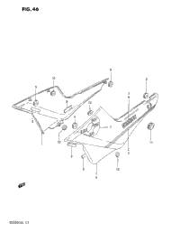Frame Cover (Gs550es3/Ese)