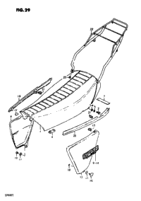 Seat - Frame Cover