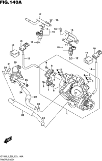 Throttle Body (Vz1500l6 E28)