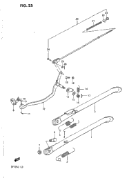 Stand - Rear Brake