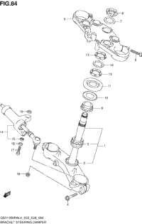 Bracket Steering Damper