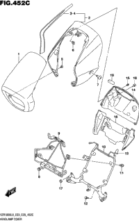 Headlamp Cover (Vzr1800bzl8 E03) (Jru)