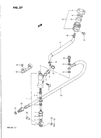 Rear Master Cylinder (Model K)