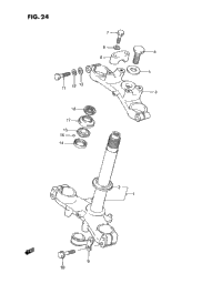 Steering Stem (Model G/H/J)